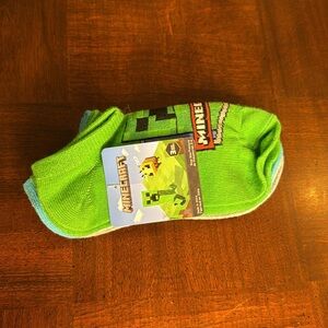 Minecraft Kids Socks New Fits shoe size 3-6